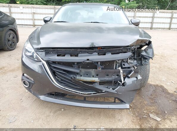 JM1BM1T74G1282773 2016 MAZDA 3 Черный Вид спереди