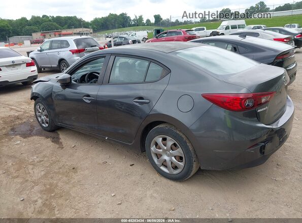 JM1BM1T74G1282773 2016 MAZDA 3 Черный Задняя левая четверть