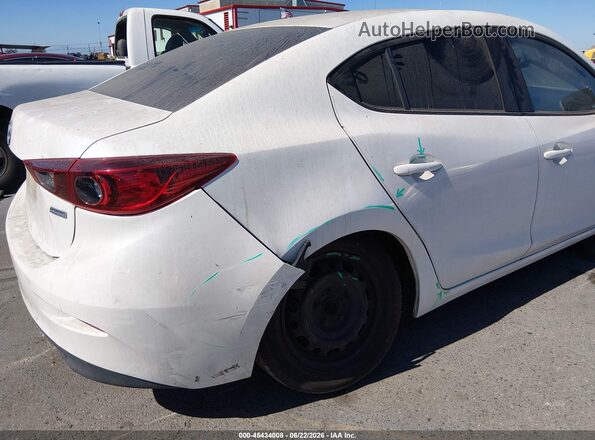JM1BM1T76G1290051 2016 MAZDA 3 White Widok z przodu