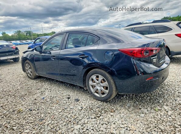JM1BM1T79G1284132 2016 MAZDA 3 Black Rear left