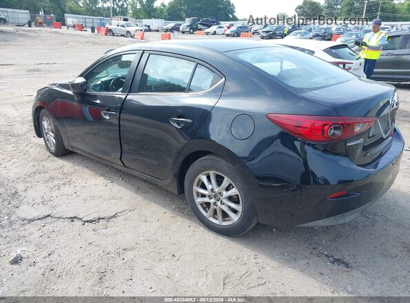 JM1BM1U74G1313552 2016 MAZDA 3 Black Հետևի ձախ