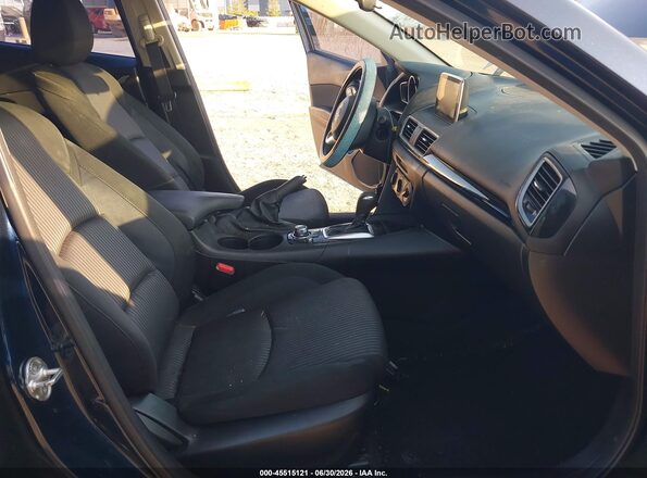 JM1BM1U75G1348794 2016 MAZDA 3 Black Widok wnętrza z przodu