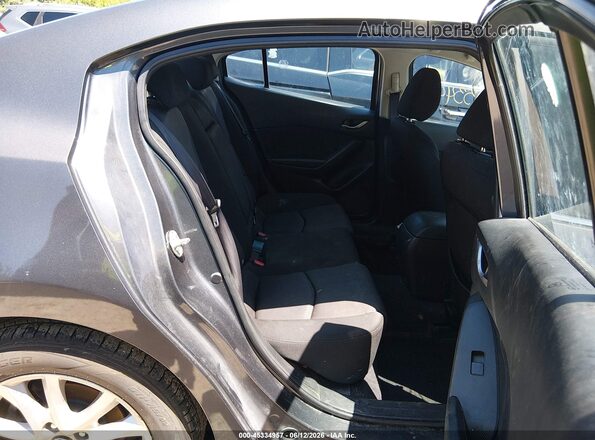 JM1BM1U76G1332152 2016 MAZDA 3 Gray VIN sticker view