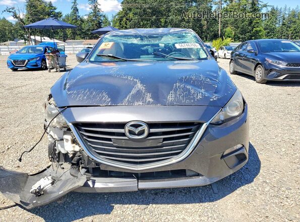 JM1BM1U77G1289666 2016 MAZDA 3 Charcoal 