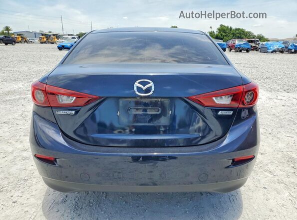 JM1BM1U7XG1303950 2016 MAZDA 3 Синий Вид сзади