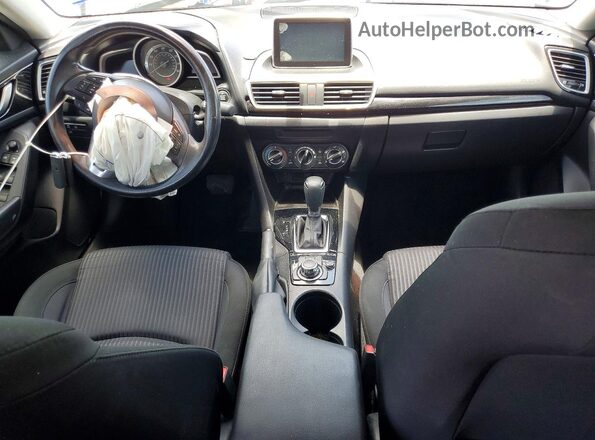 JM1BM1U7XG1303950 2016 MAZDA 3 Синий Вид панели приборов