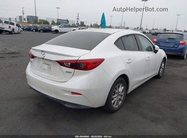 JM1BM1X70G1301099 2016 MAZDA 3 White Հետևի աջ