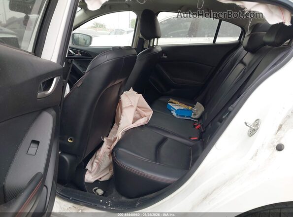 JM1BM1X70G1301099 2016 MAZDA 3 White VIN կոդի պիտակի տեսք