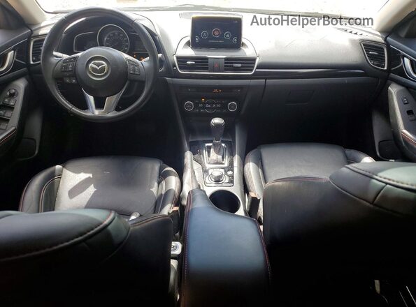 JM1BM1X7XG1327581 2016 MAZDA 3 Silver Առջևի վահանակի տեսք