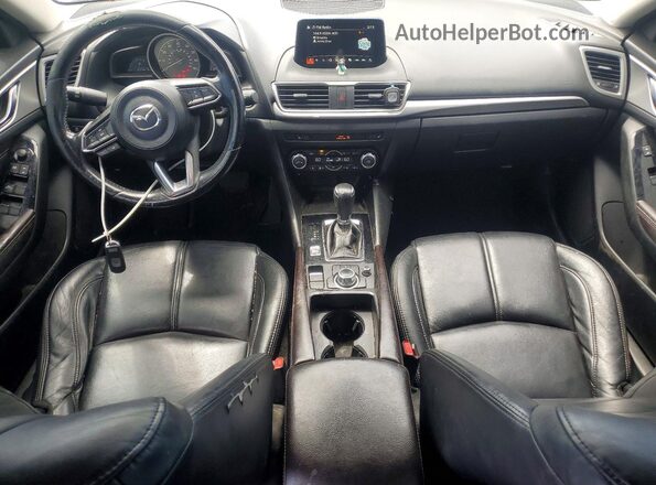 JM1BN1L77H1103575 2017 MAZDA 3 Black Вид панелі приладів