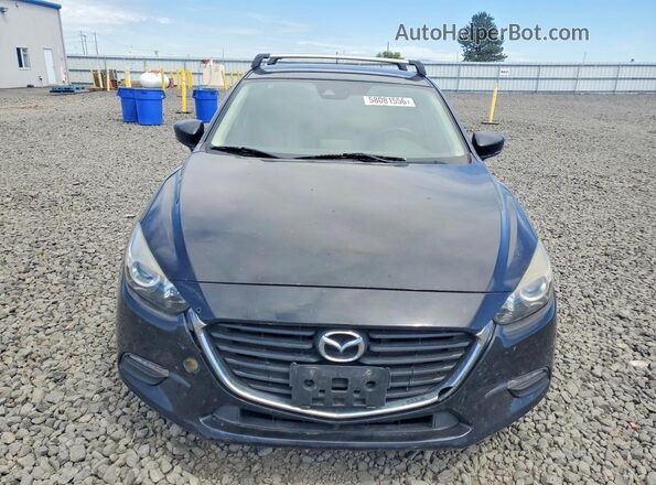 JM1BN1L77H1103575 2017 MAZDA 3 Black Вид спереду