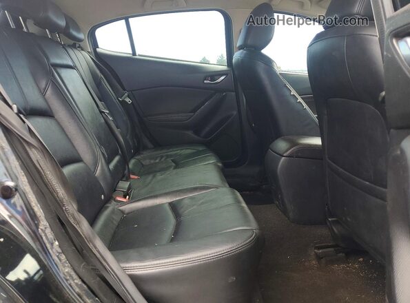 JM1BN1L77H1103575 2017 MAZDA 3 Black Вид задніх сидінь