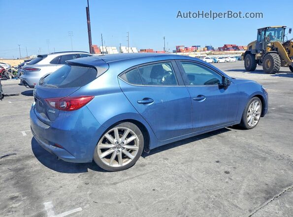 JM1BN1L7XH1126459 2017 MAZDA 3 Blue Հետևի աջ