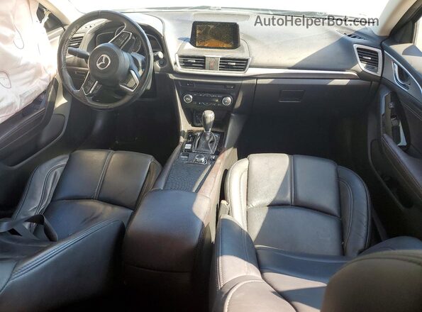 JM1BN1L7XH1126459 2017 MAZDA 3 Blue Առջևի վահանակի տեսք