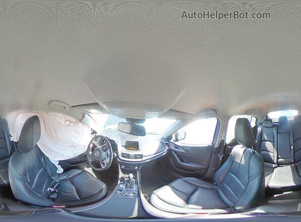JM1BN1L7XH1126459 2017 MAZDA 3 Blue VIN կոդի պիտակի տեսք