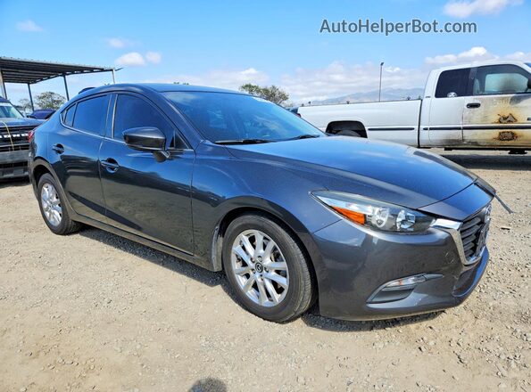 JM1BN1U75H1120762 2017 MAZDA 3 Серый Передняя правая четверть