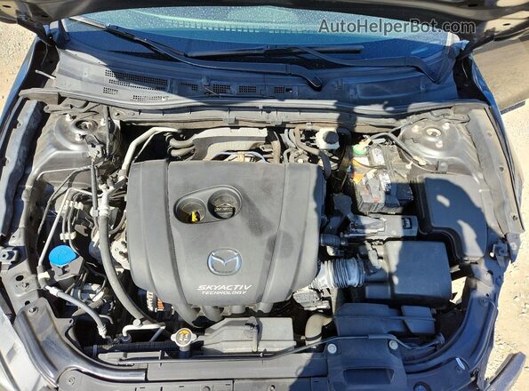 JM1BN1U75H1120762 2017 MAZDA 3 Серый Вид задней части салона
