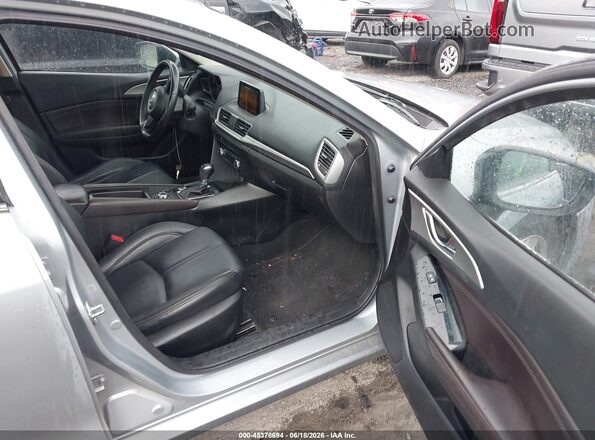JM1BN1V78H1127543 2017 MAZDA 3 Silver წინა სალონის ხედი