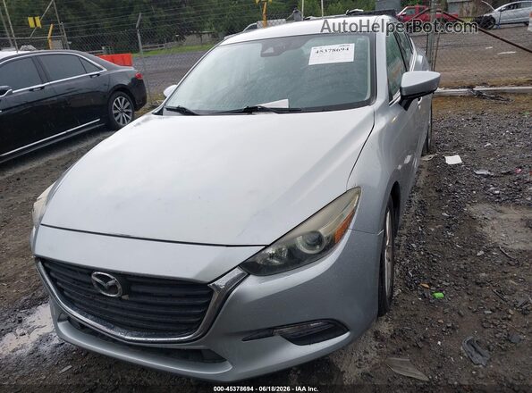 JM1BN1V78H1127543 2017 MAZDA 3 Silver ხელსაწყოთა პანელის ხედი