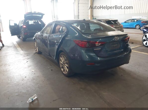 JM1BN1W38H1136660 2017 MAZDA 3 Синий Задняя левая четверть