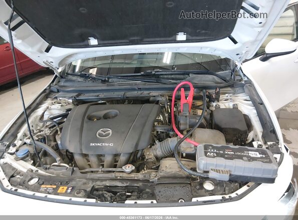 JM1BPAAL4M1313765 2021 MAZDA 3 Белый Вид сзади