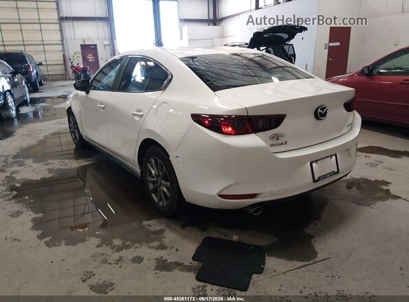 JM1BPAAL4M1313765 2021 MAZDA 3 Белый Задняя левая четверть