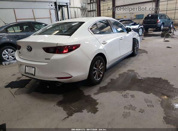 JM1BPAAL4M1313765 2021 MAZDA 3 Белый Задняя правая четверть