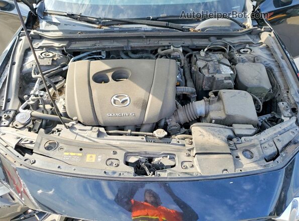 JM1BPAAL5M1322104 2021 MAZDA 3 Black Вид задньої частини салону