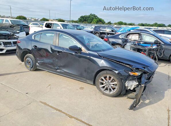 JM1BPAAL5M1322104 2021 MAZDA 3 Black Передня права чверть