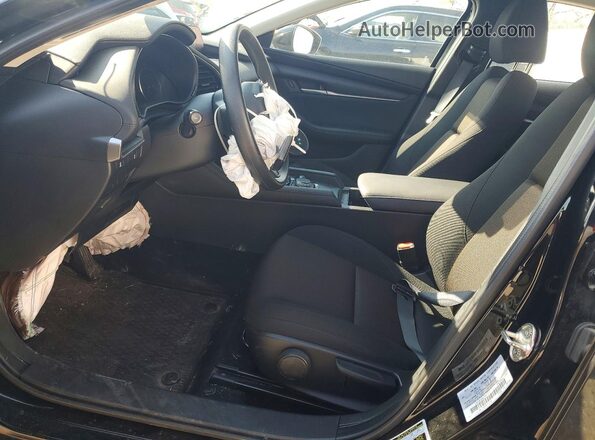 JM1BPAAL9M1339701 2021 MAZDA 3 Black წინა სალონის ხედი