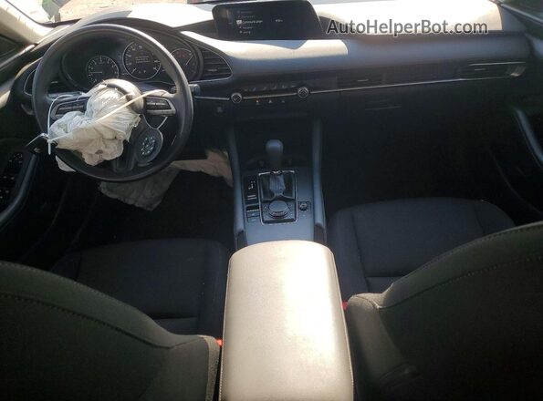 JM1BPAAL9M1339701 2021 MAZDA 3 Black წინა პანელის ხედი