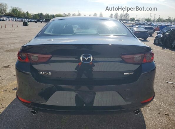 JM1BPAAL9M1339701 2021 MAZDA 3 Black უკანა ხედი