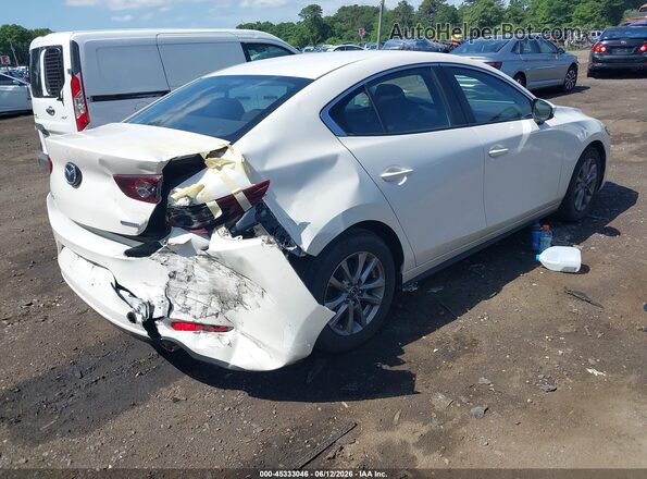 JM1BPAALXM1318260 2021 MAZDA 3 White Tył prawy