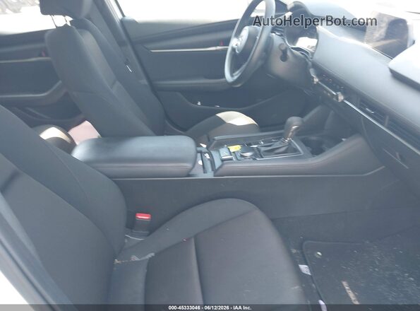 JM1BPAALXM1318260 2021 MAZDA 3 White Widok wnętrza z przodu