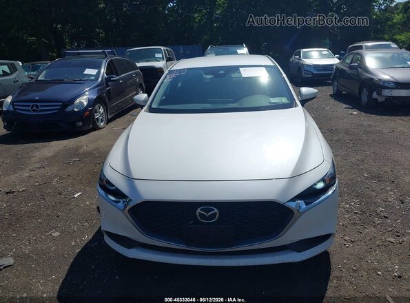 JM1BPAALXM1318260 2021 MAZDA 3 White Widok zestawu wskaźników