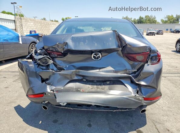 JM1BPABL2M1328909 2021 MAZDA 3 Gray Вид ззаду