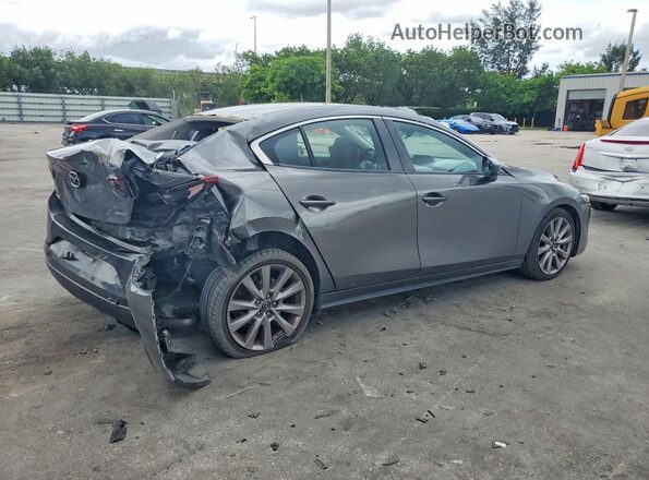 JM1BPABL2M1338470 2021 MAZDA 3 Black Trasero derecho