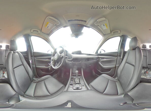 JM1BPABL2M1338470 2021 MAZDA 3 Black Vista interior de 360 grados