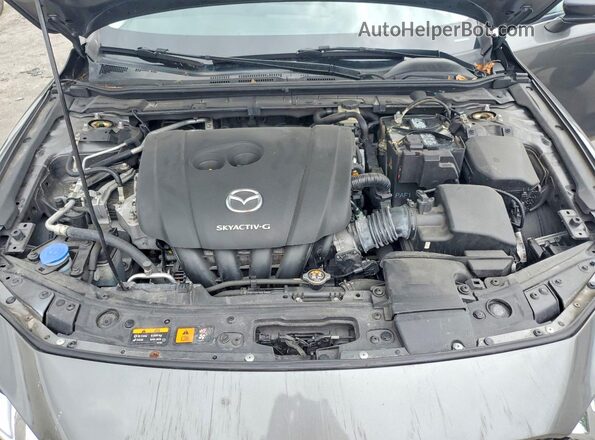 JM1BPABL2M1338470 2021 MAZDA 3 Black Vista interior trasera