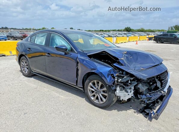 JM1BPABL3L1168537 2020 MAZDA 3 Blue Առջևի աջ
