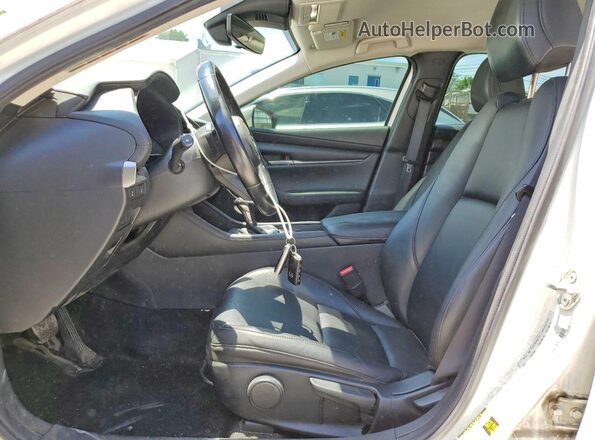 JM1BPABL3M1339448 2021 MAZDA 3 Белый Вид салона спереди