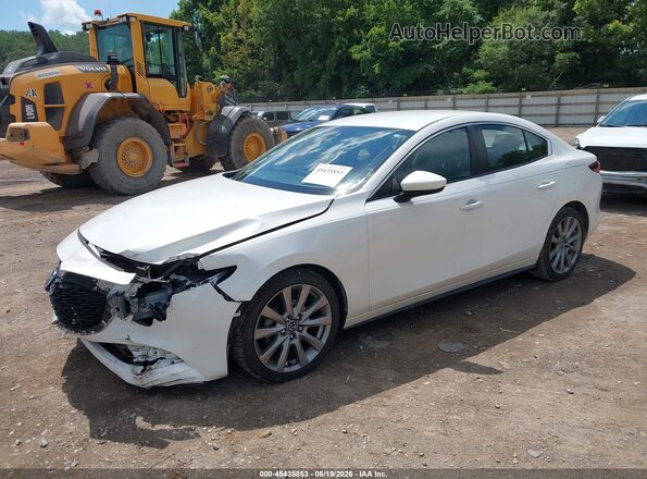JM1BPABL4M1325560 2021 MAZDA 3 White Vista tres cuartos delantera izquierda