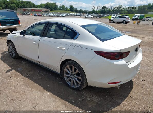 JM1BPABL4M1325560 2021 MAZDA 3 White Trasero izquierdo