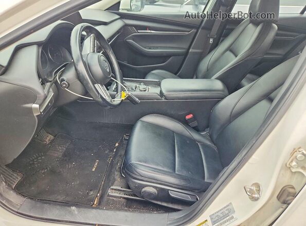 JM1BPABL5M1321470 2021 MAZDA 3 Белый Вид салона спереди