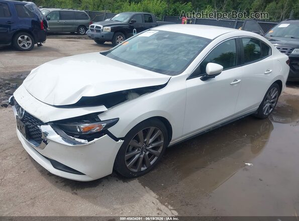 JM1BPABL7M1330588 2021 MAZDA 3 White Front left