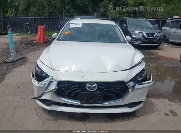 JM1BPABL7M1330588 2021 MAZDA 3 White Instrument cluster view