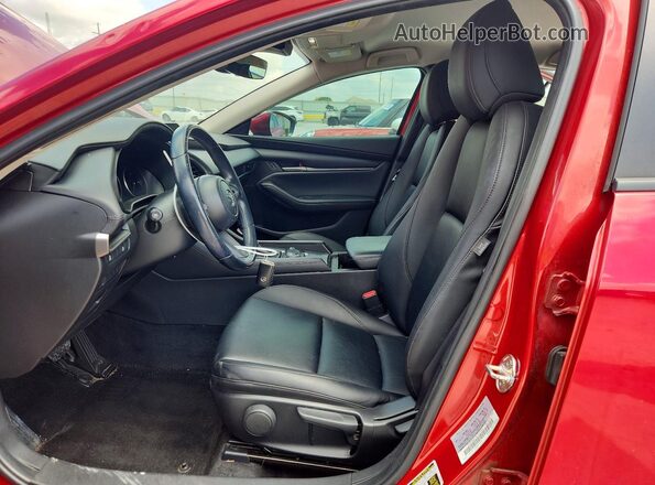 JM1BPABL7N1507366 2022 MAZDA 3 Red Вид салону спереду
