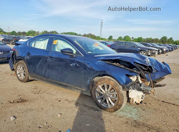 JM1BPABL8L1167075 2020 MAZDA 3 Синий Передняя правая четверть