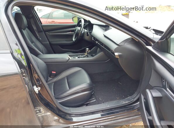 JM1BPABLXM1322176 2021 MAZDA 3 Черный Вид салона спереди