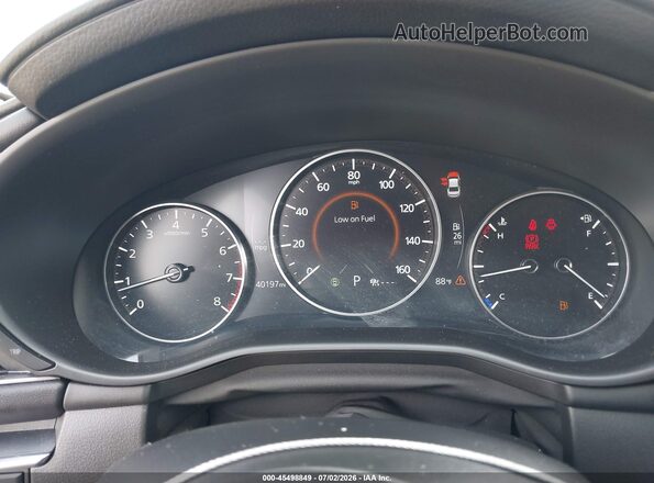 JM1BPABM5S1760741 2025 MAZDA 3 Black Հետևի նստատեղերի տեսք